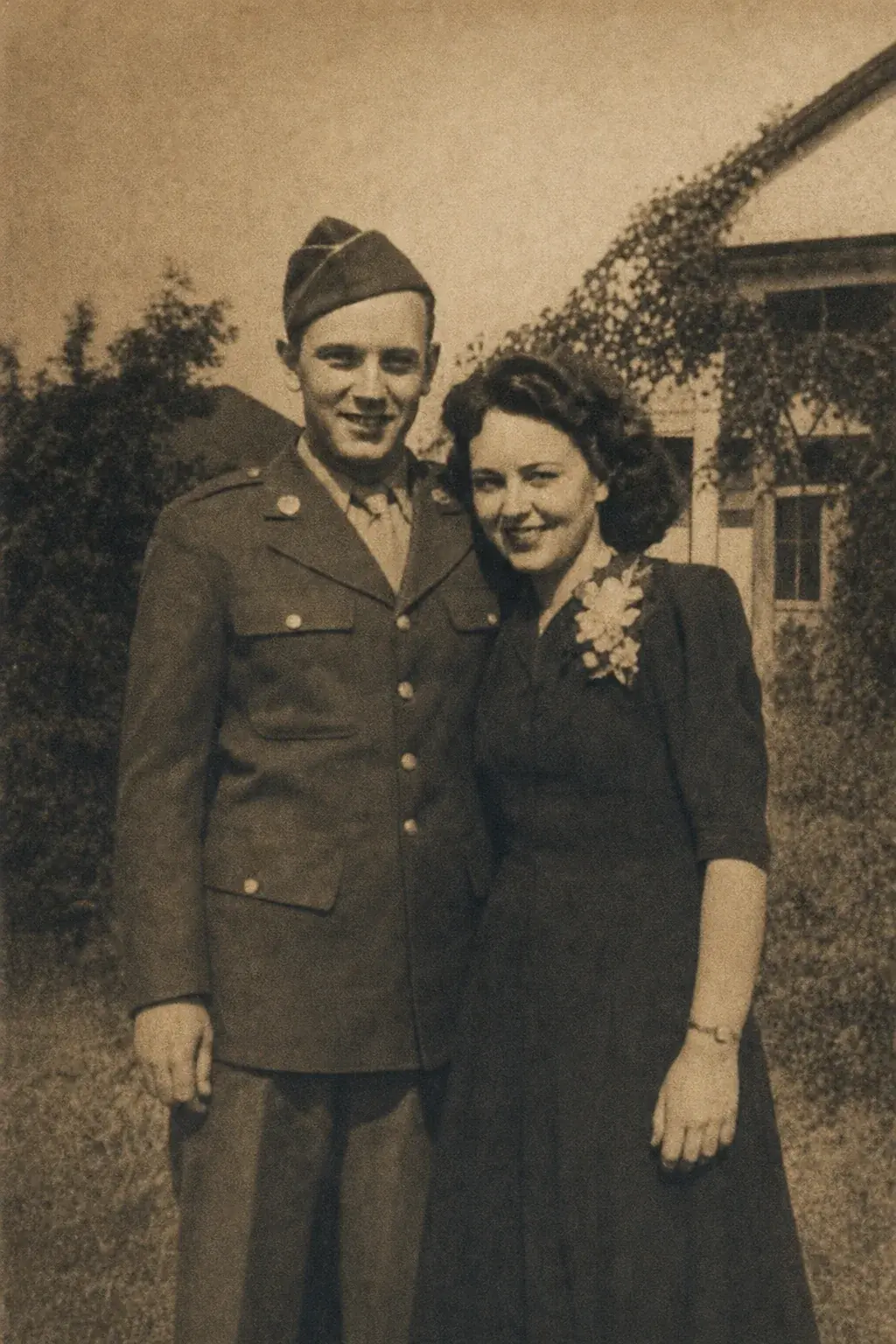 The same photo, restored